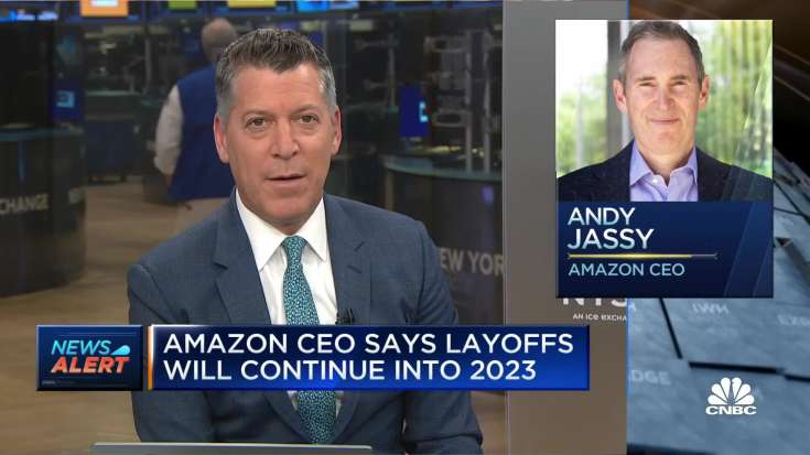 Amazon CEO says layoffs will continue into 2023