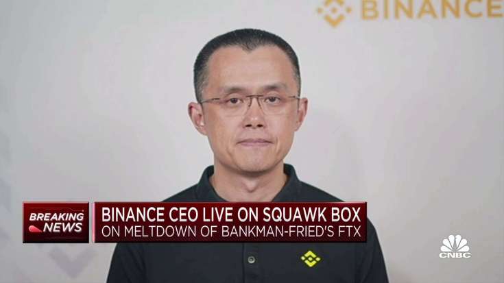Watch CNBC's full interview with Binance CEO Changpeng Zhao