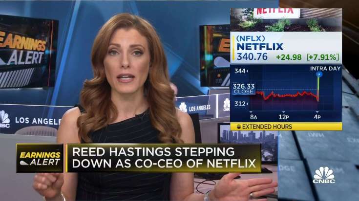 Netflix jumps on Q4 paid net additions, 7.66 million vs. 4.57 million expected