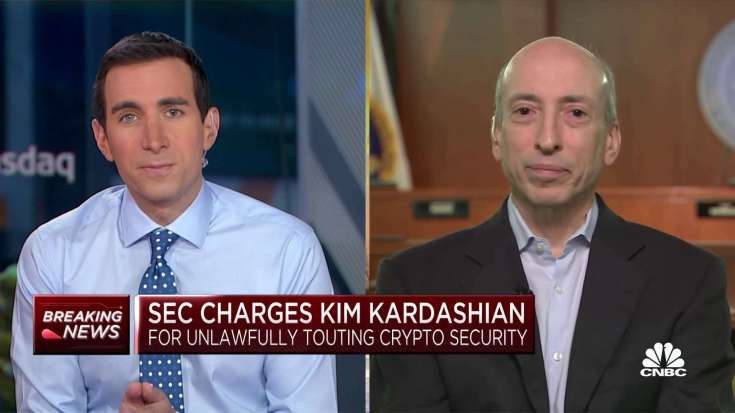 SEC Chair Gary Gensler breaks down charges against Kim Kardashian over a crypto promo
