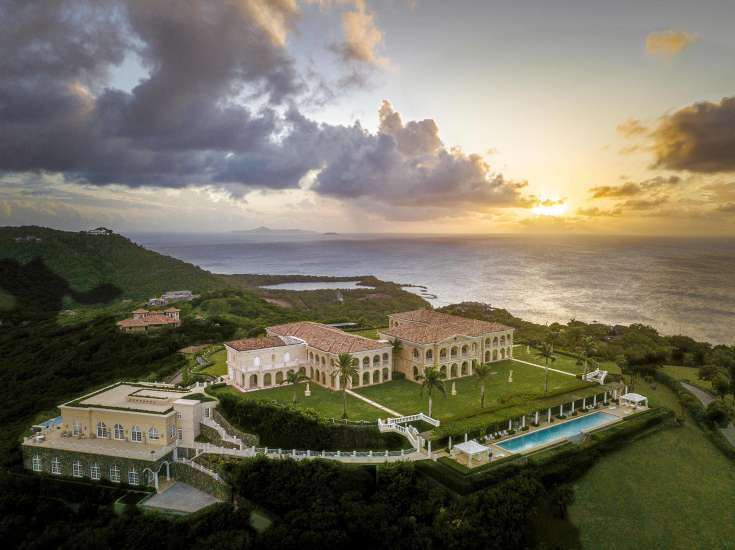 Tour the Caribbean's $200-million trophy estate: The Terraces, Mustique