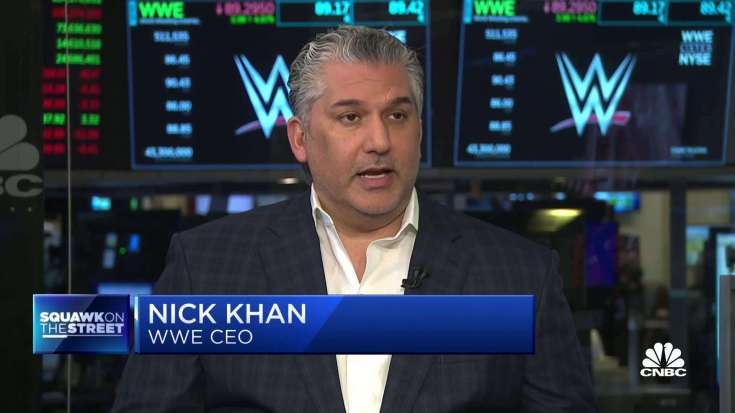 WWE CEO Nick Khan discusses 'broad range of options' for potential sale