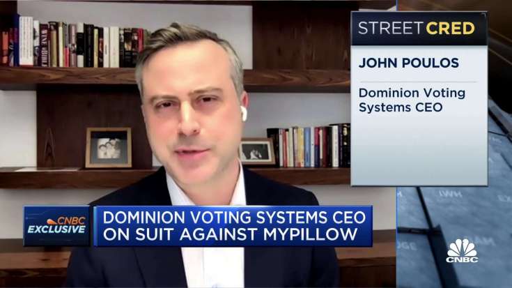Dominion Voting Systems CEO says company's intention is to get the facts on the table