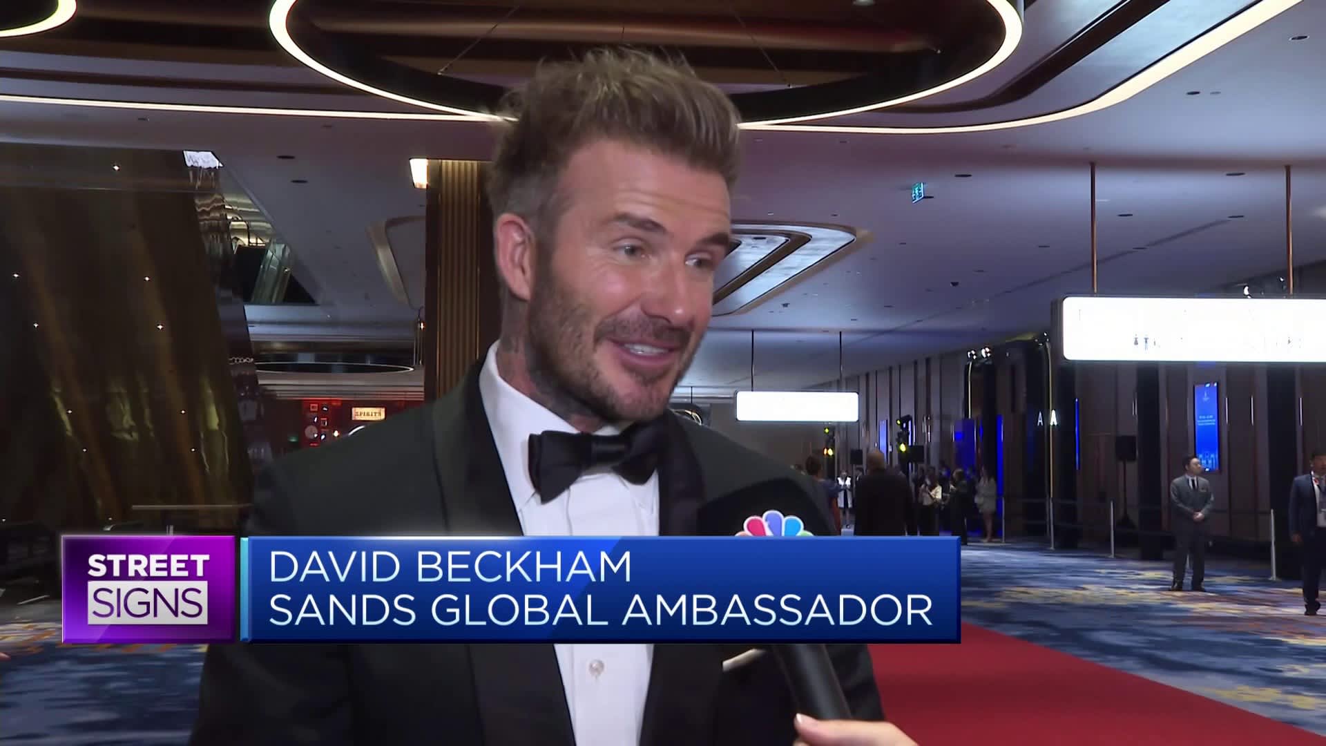 Home was my inspiration in designing The Londoner Macao suites, David Beckham says