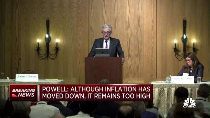 Watch Fed Chair Powell's full remarks on rate hikes and the economy from Jackson Hole