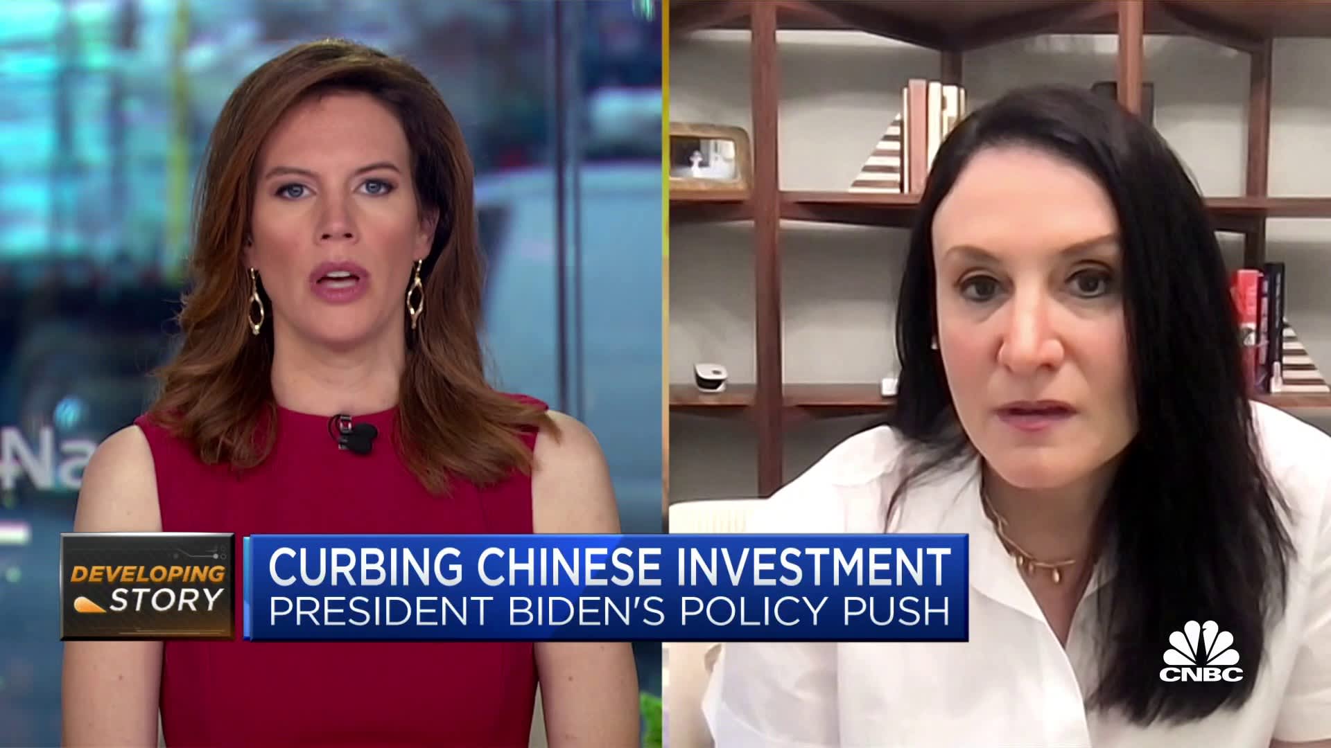 Biden's exec. order on China is much more narrow than originally conceived: Michelle Caruso-Cabrera