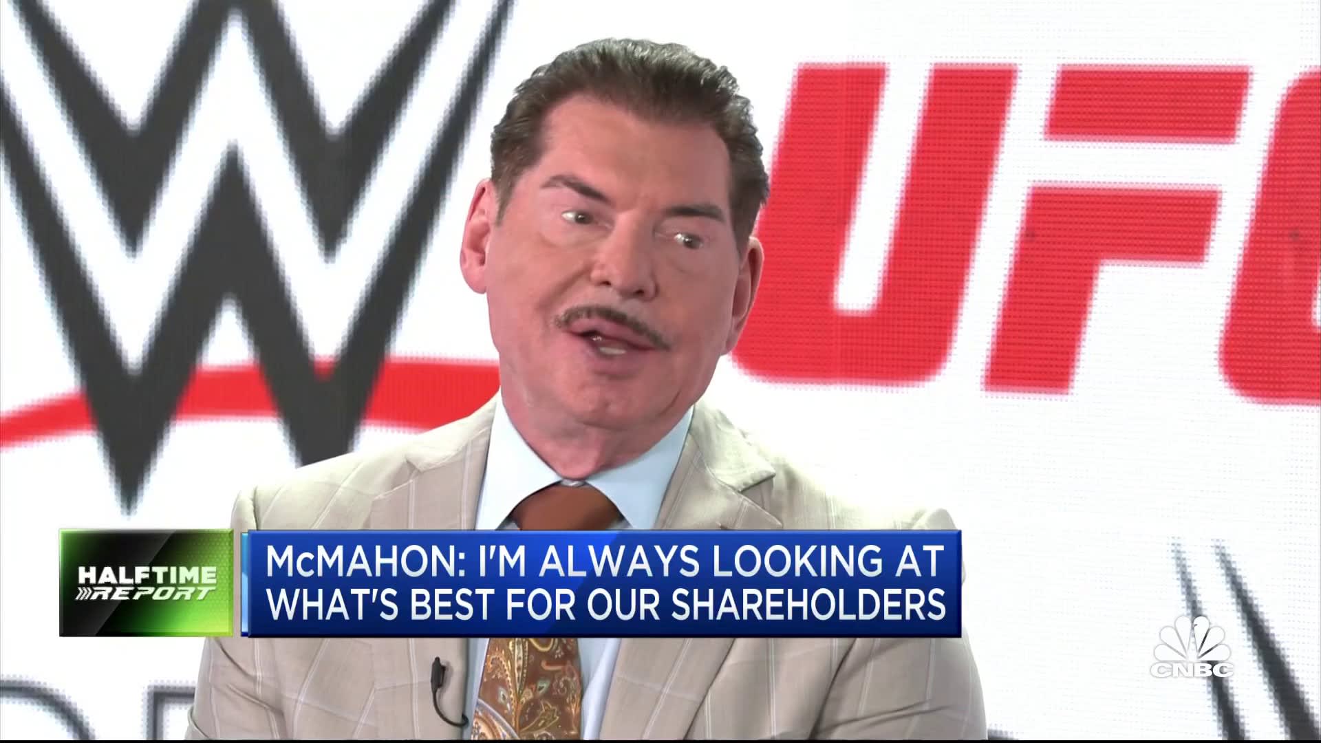 Endeavor-UFC deal is the next evolution of WWE, says Vince McMahon