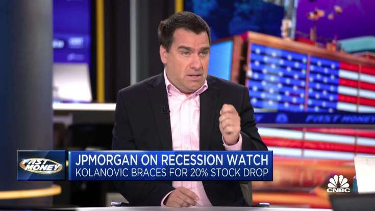 JPMorgan's Marko Kolanovic on recession watch, braces for 20% plunge in stocks