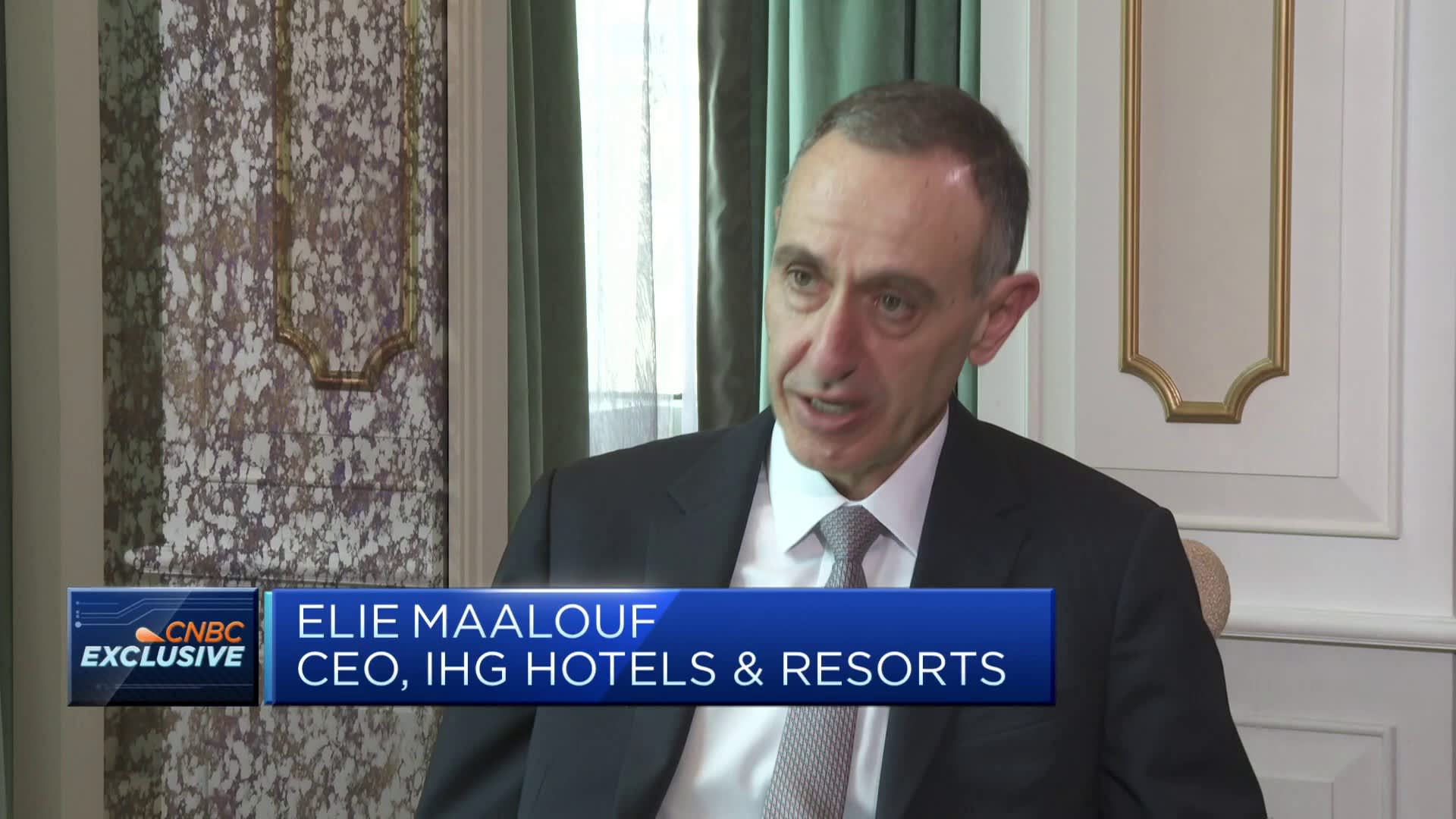 We're not moving our Middle East headquarters, says Intercontinental Hotels Group CEO
