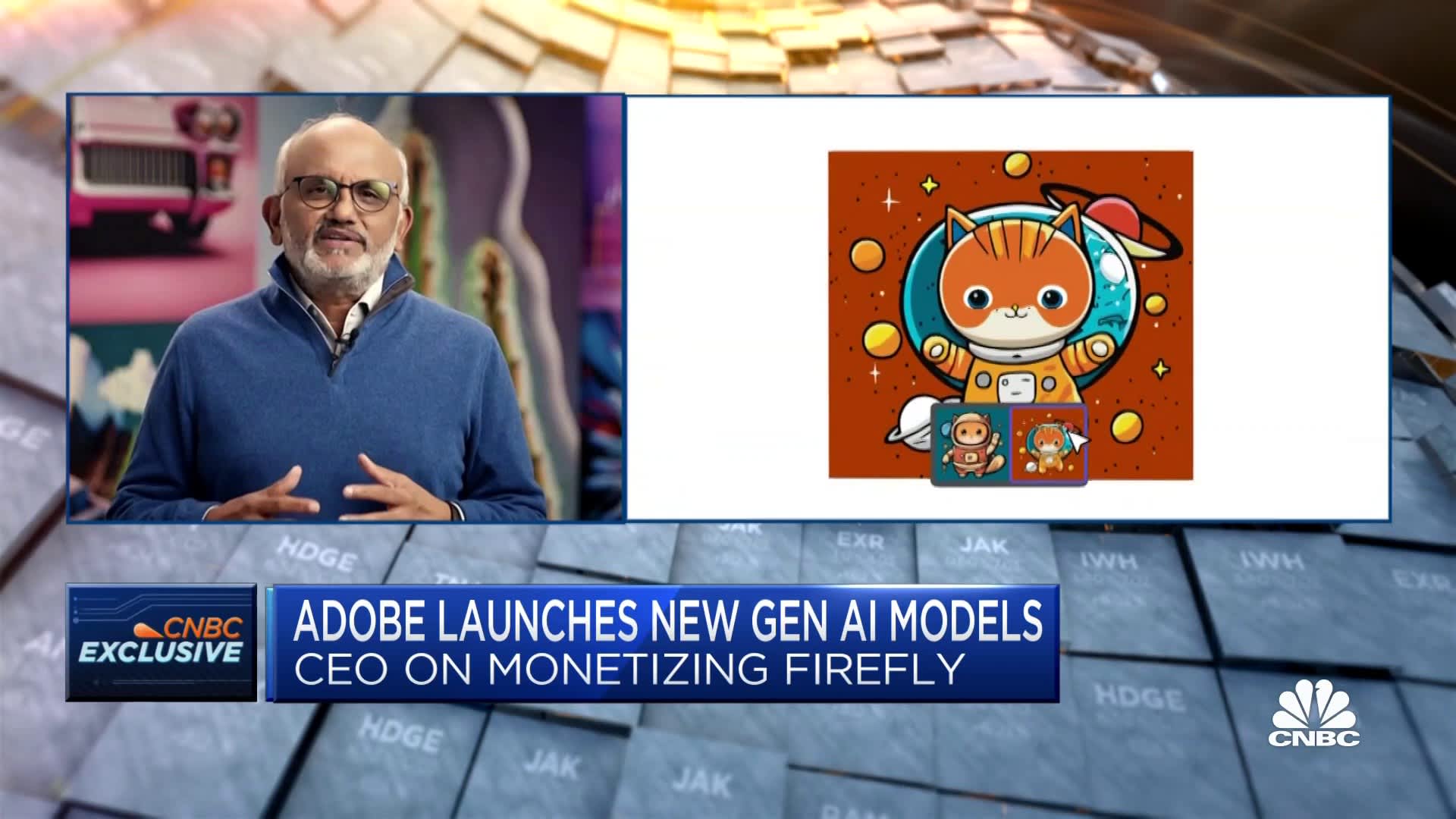 Adobe CEO on new AI models, monetizing Firefly and new growth