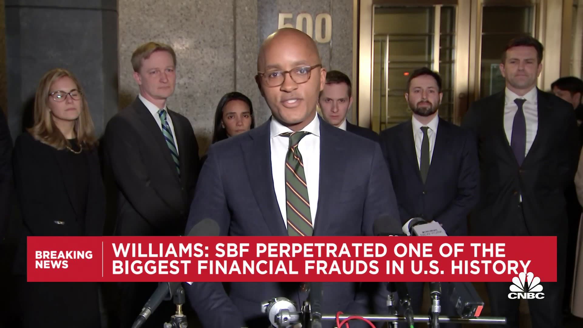U.S. Attorney Williams: SBF perpetrated one of the biggest financial crimes in U.S. history