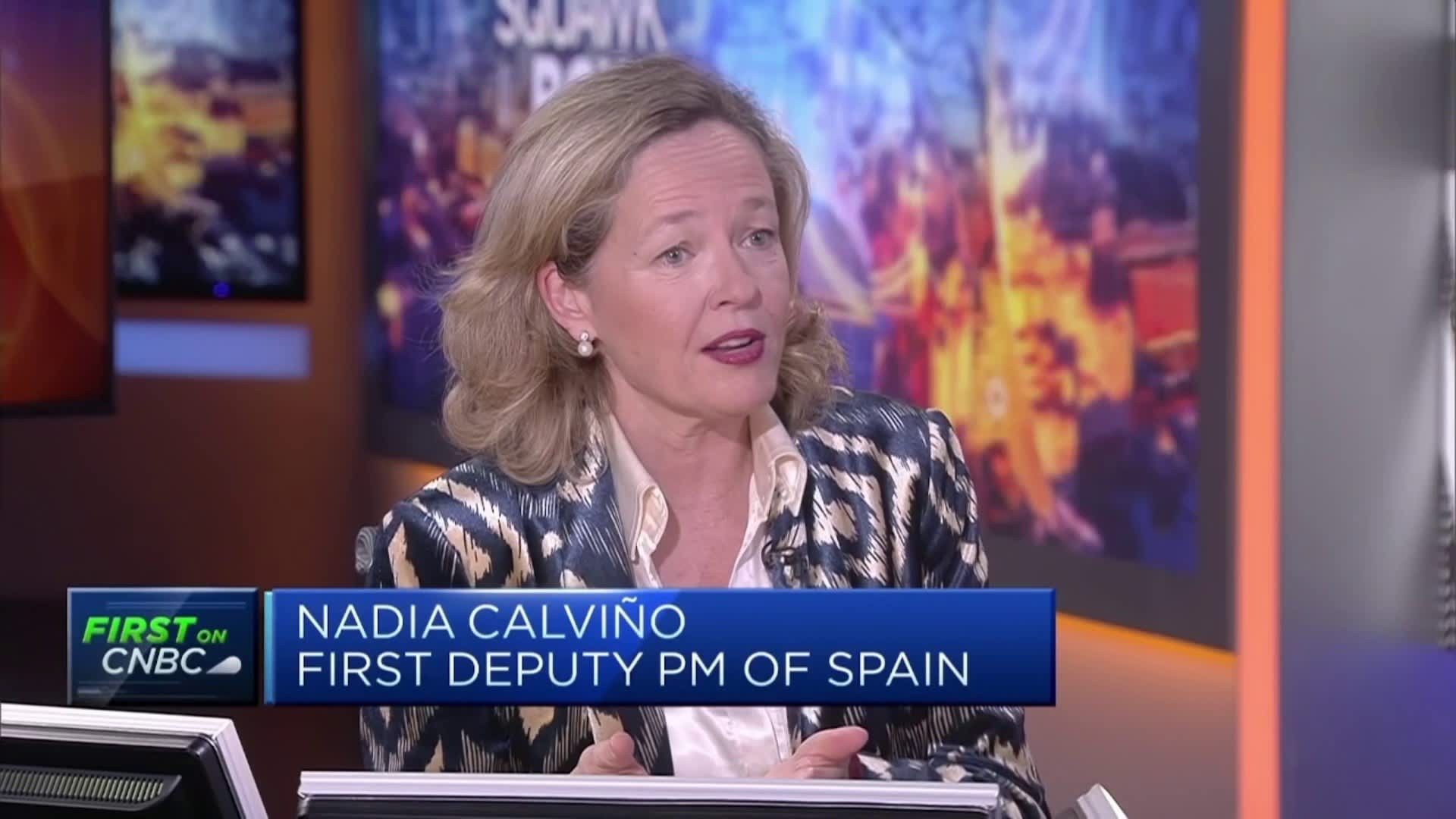 New EIB chief Nadia Calviño says a priority is 'to speed up procedures'