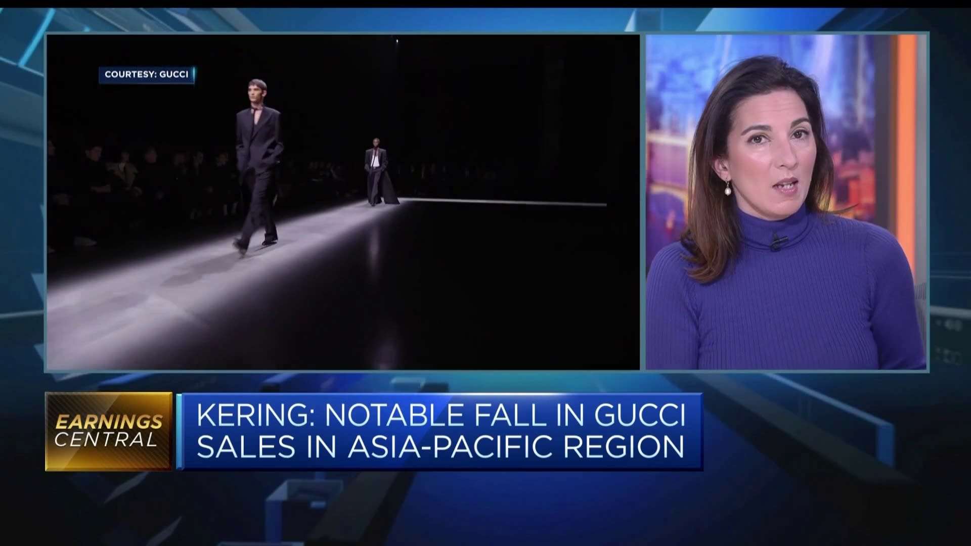 Gucci sales to fall 20% in first quarter, Kering warns